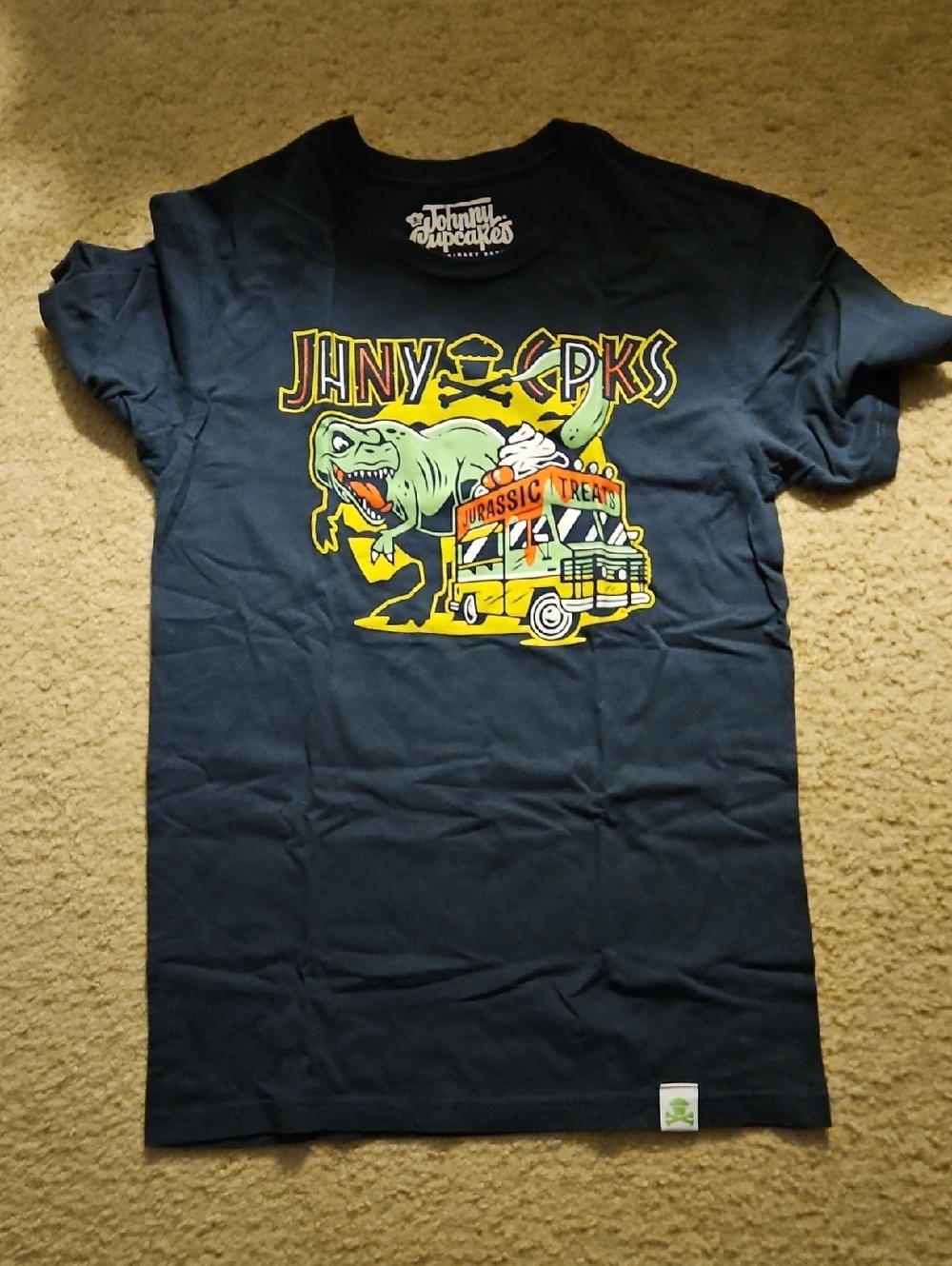Johnny Cupcakes Kids Navy 'Jurassic Treats' Graphic Tee